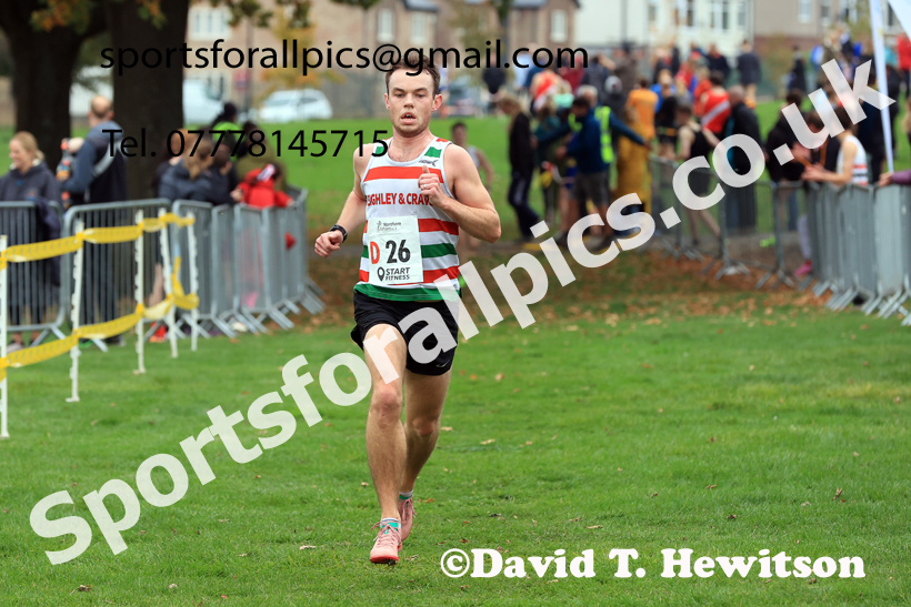 Senior Mens relay, 2025 Northern Cross Country Relays, Graves Park, Sheffield. Photo: David T. Hewitson/Sports for All Pics